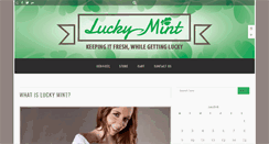 Desktop Screenshot of luckymint.com